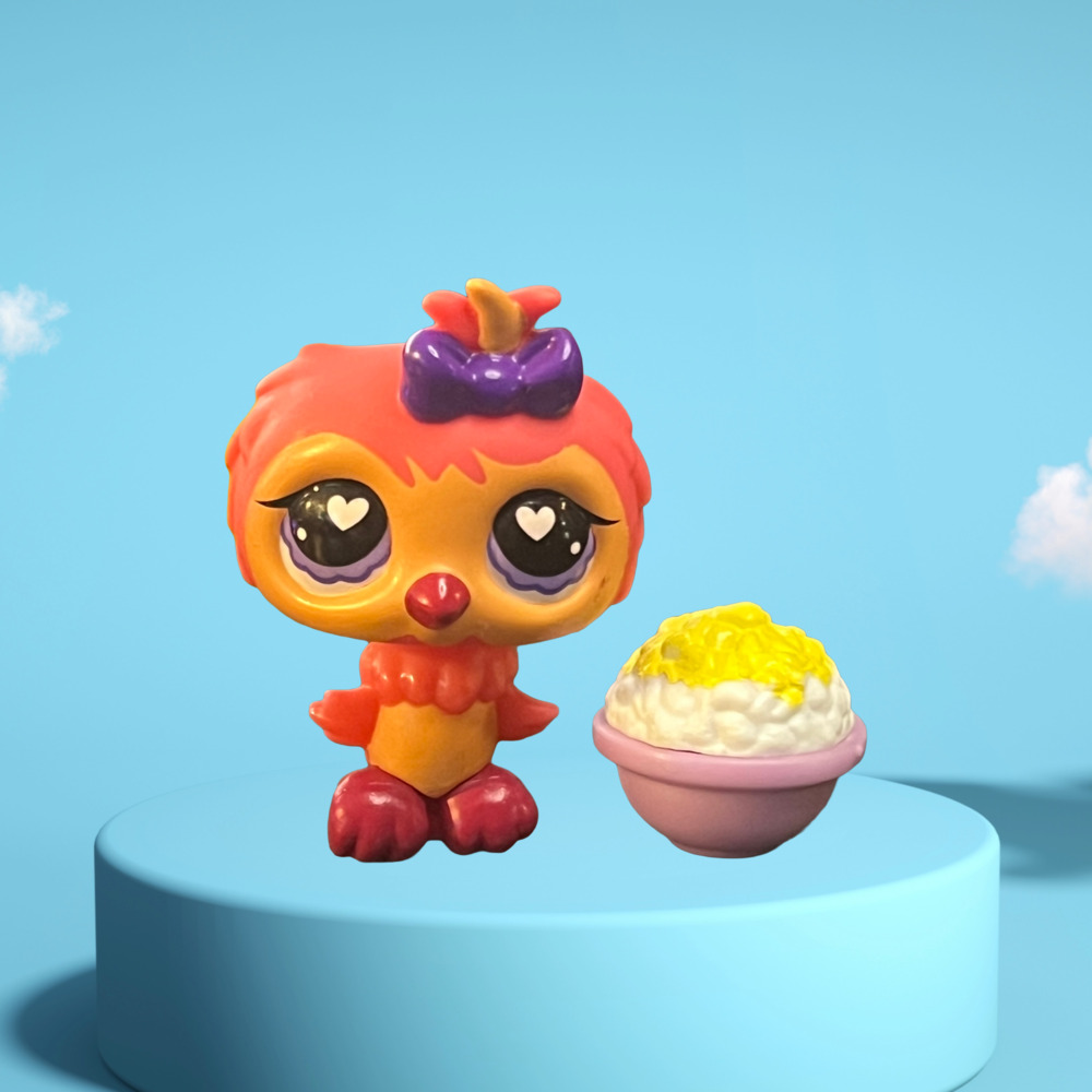 Authentic Littlest Pet Shop G7 #226 Owl Figure
